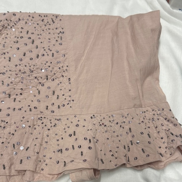 AE Pink Sleeveless Top with Embellishments Size Medium - Picture 8 of 8